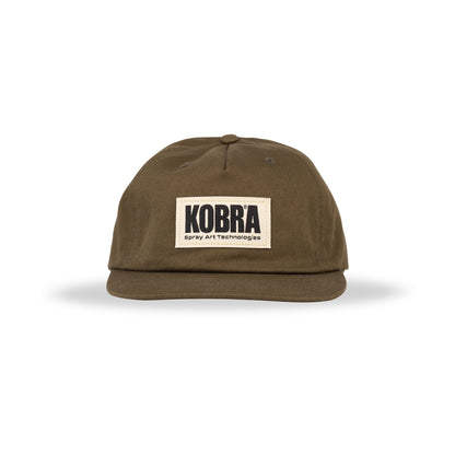 Kobra Green Leather Strap