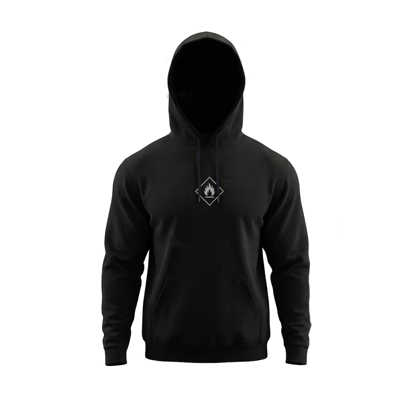 Kobra Flammable Print Hoodie