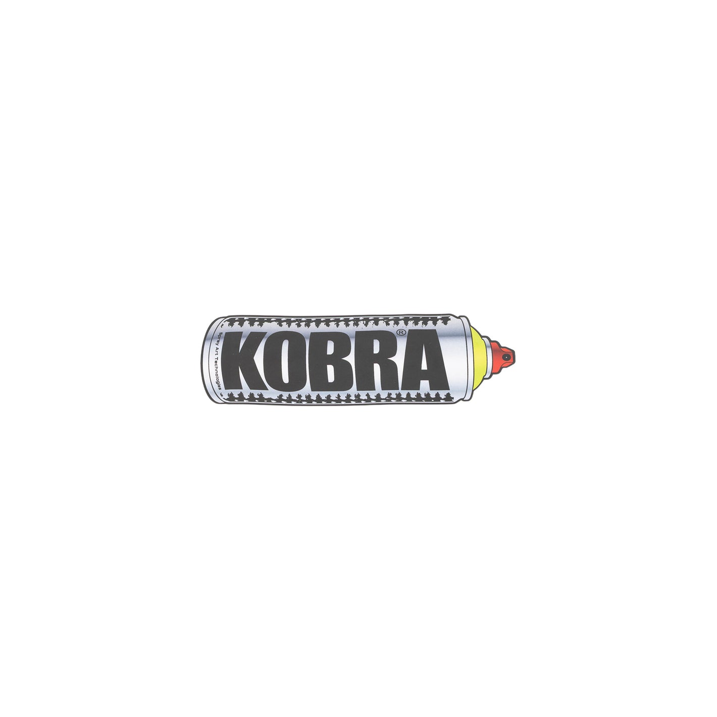 Kobra Can Sticker