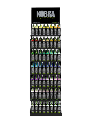 Kobra Spray Paint Small Display Rack -  336 Cans